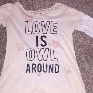 Long sleeve graphic tee